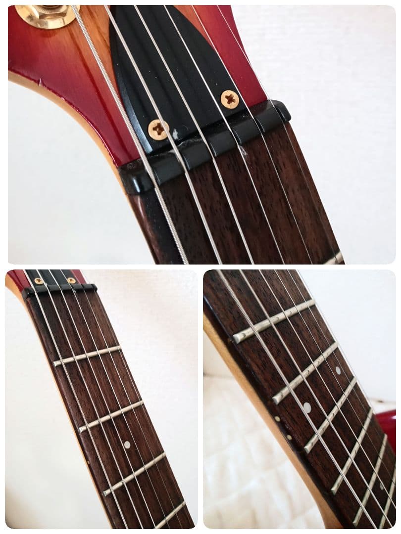 杢目 木目 クッキリ ゴールドパーツ ARIAPROⅡ SSH エレキギター