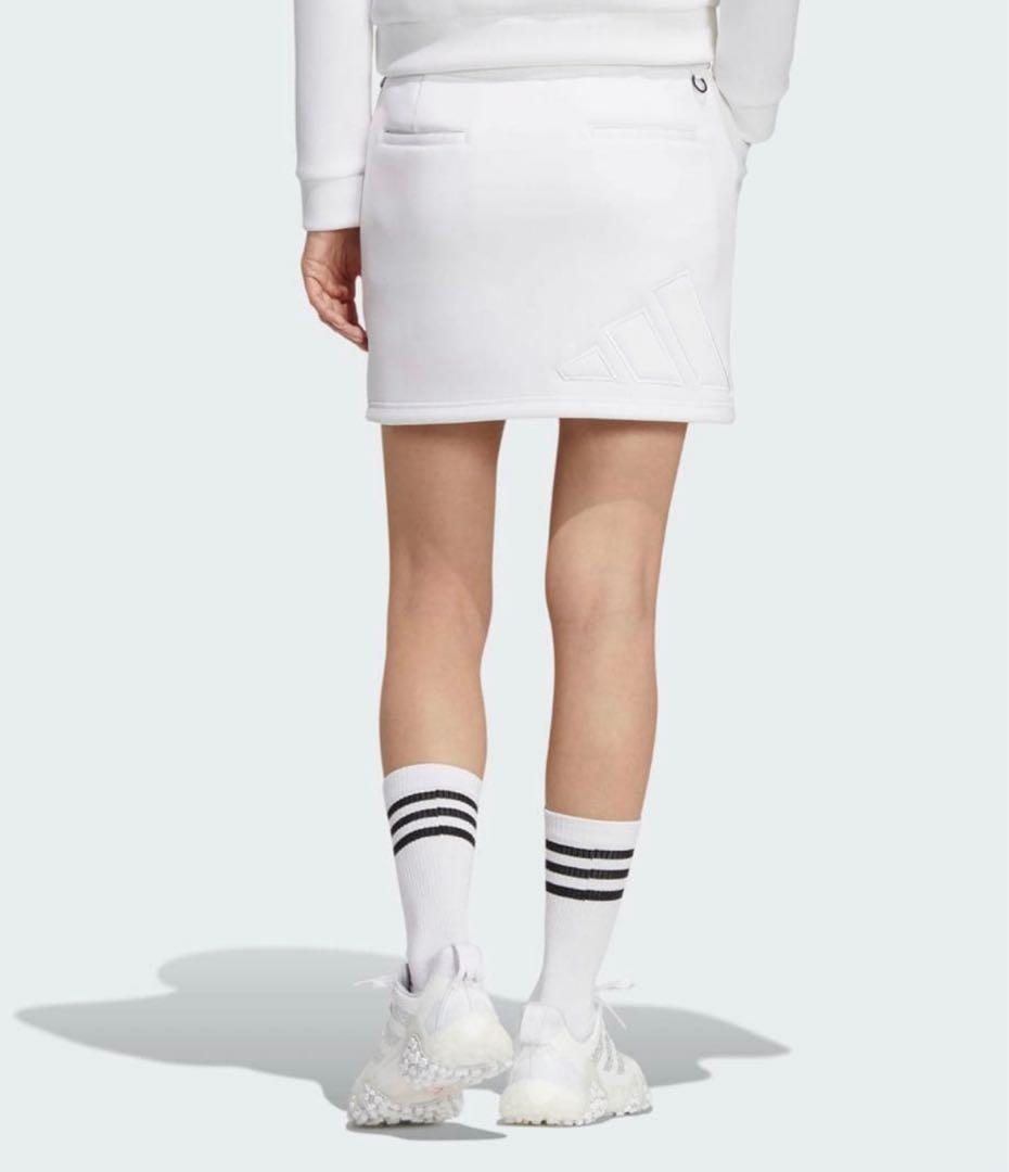 adidas ホワイト ダンボールニット　セットアップ