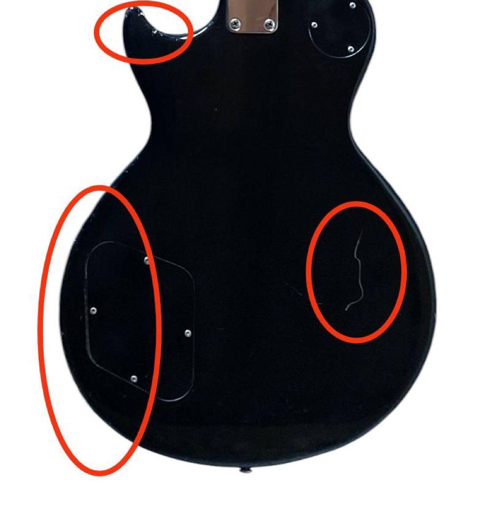 Yamaha レスポールスタイル エレキギター ブラック