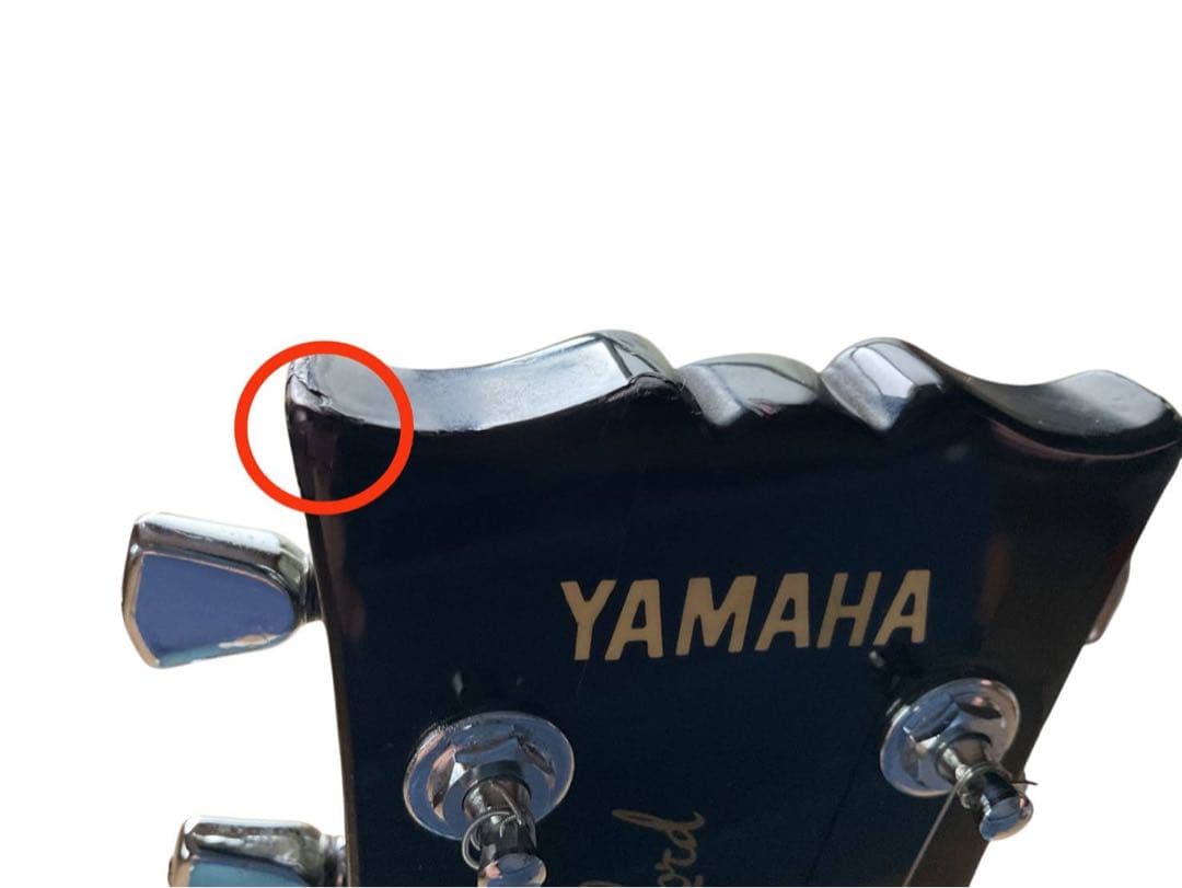 Yamaha レスポールスタイル エレキギター ブラック