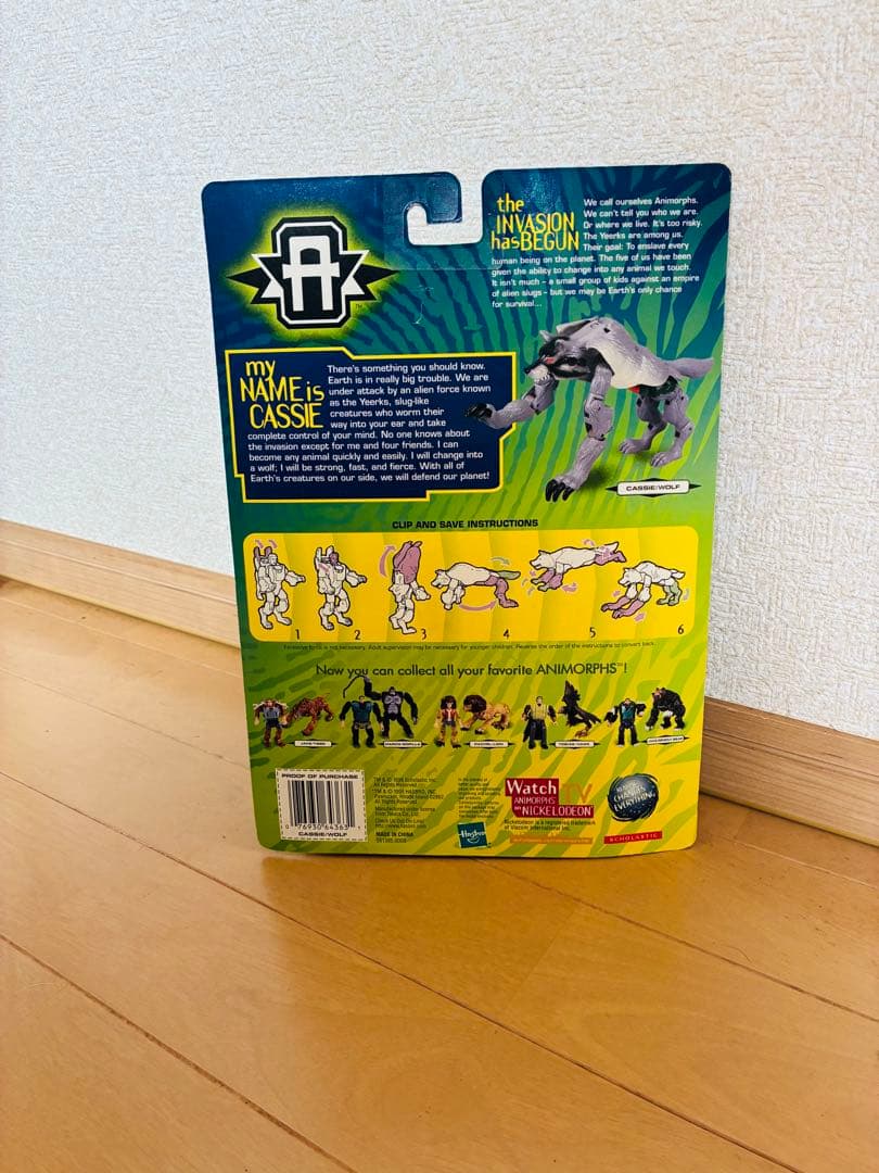 【新品未開封】トランスフォーマー キャシー /ウルフ ANIMORPHS 希少