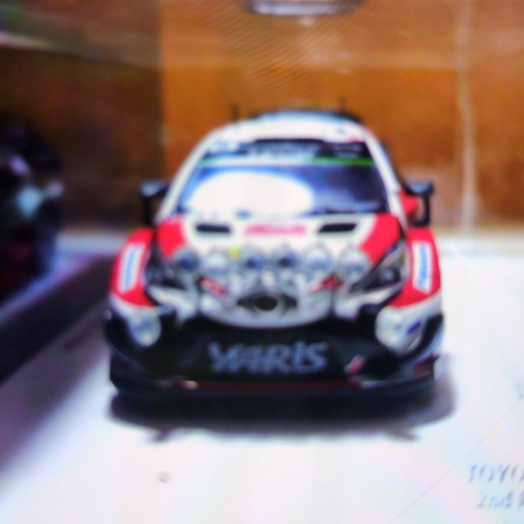 スパーク。1/43.トヨタヤリス.WRC2ndモンテ.アルバカルロ2017。