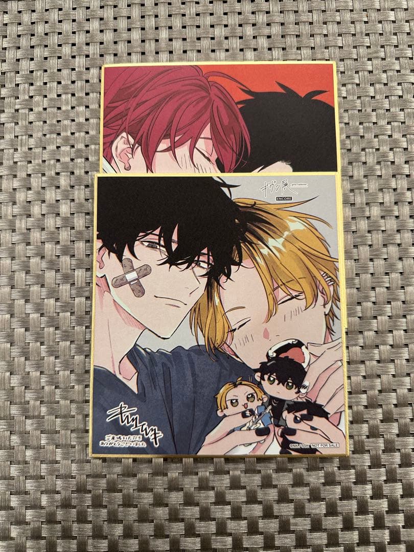 ギヴン展 ENCORE 入場特典 ミニ色紙 4種 コンプリートセット
