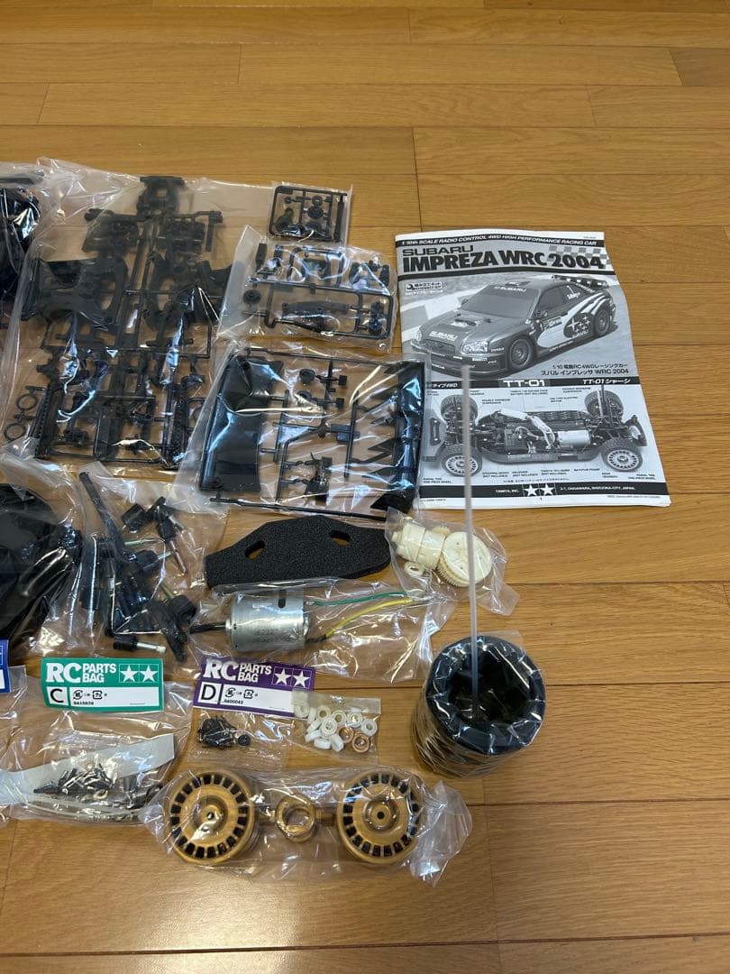 タミヤRC 1/10 スバル　インプレッサ　WRC 2004 組み立てキット
