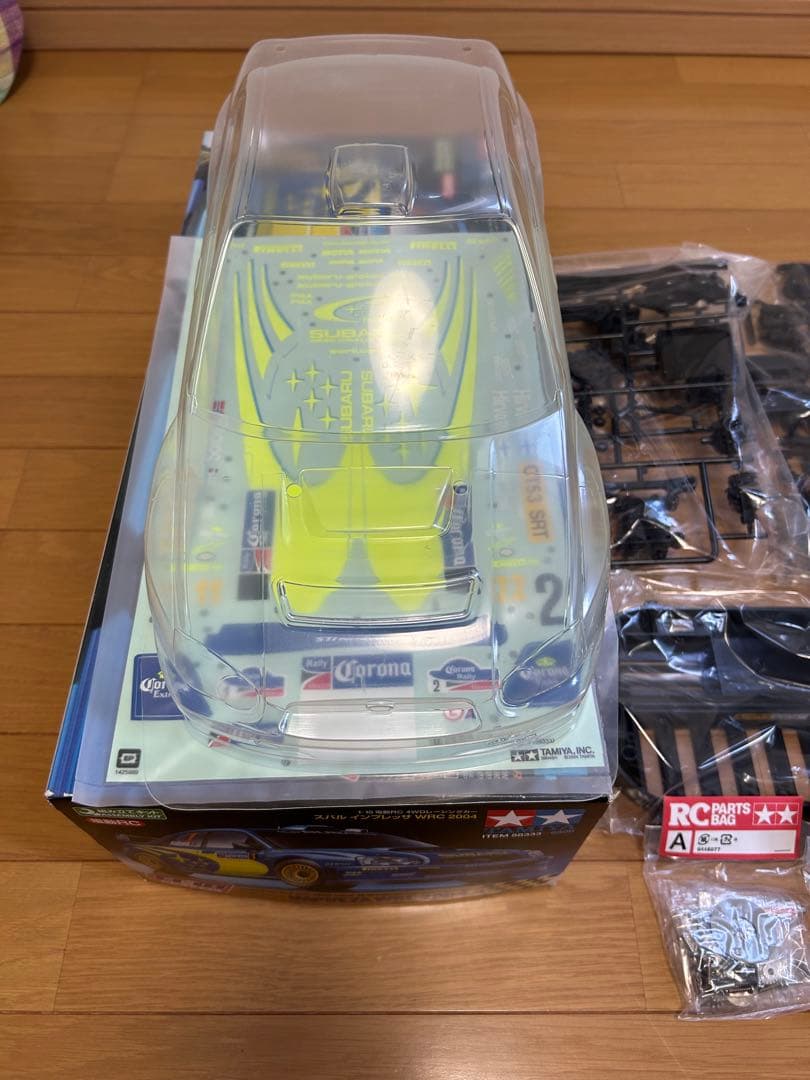 タミヤRC 1/10 スバル　インプレッサ　WRC 2004 組み立てキット