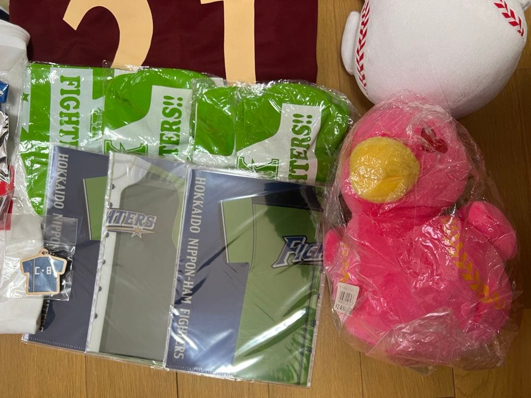 新品未使用多数あり 北海道日本ハムファイターズ 応援グッズ大量セット カビー