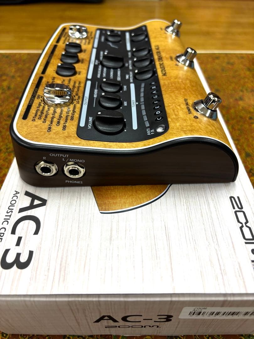 ZOOM AC-3 アコースティックエフェクター