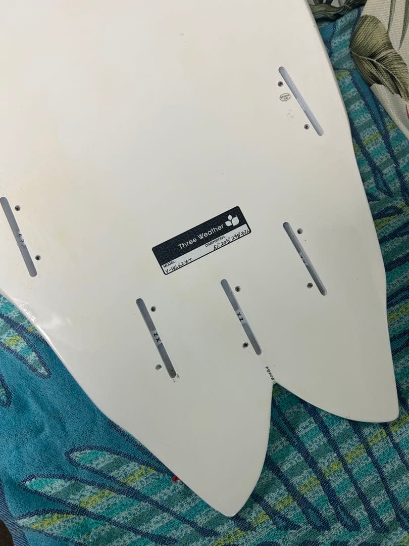 リ*ケ様 Three Weather フィッシュボード 5フィン BAMBOO