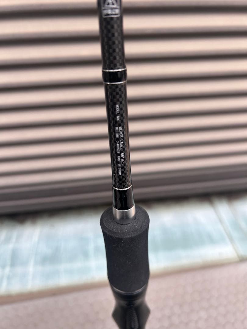 ブラックレーベル BL 661MRB バス釣り