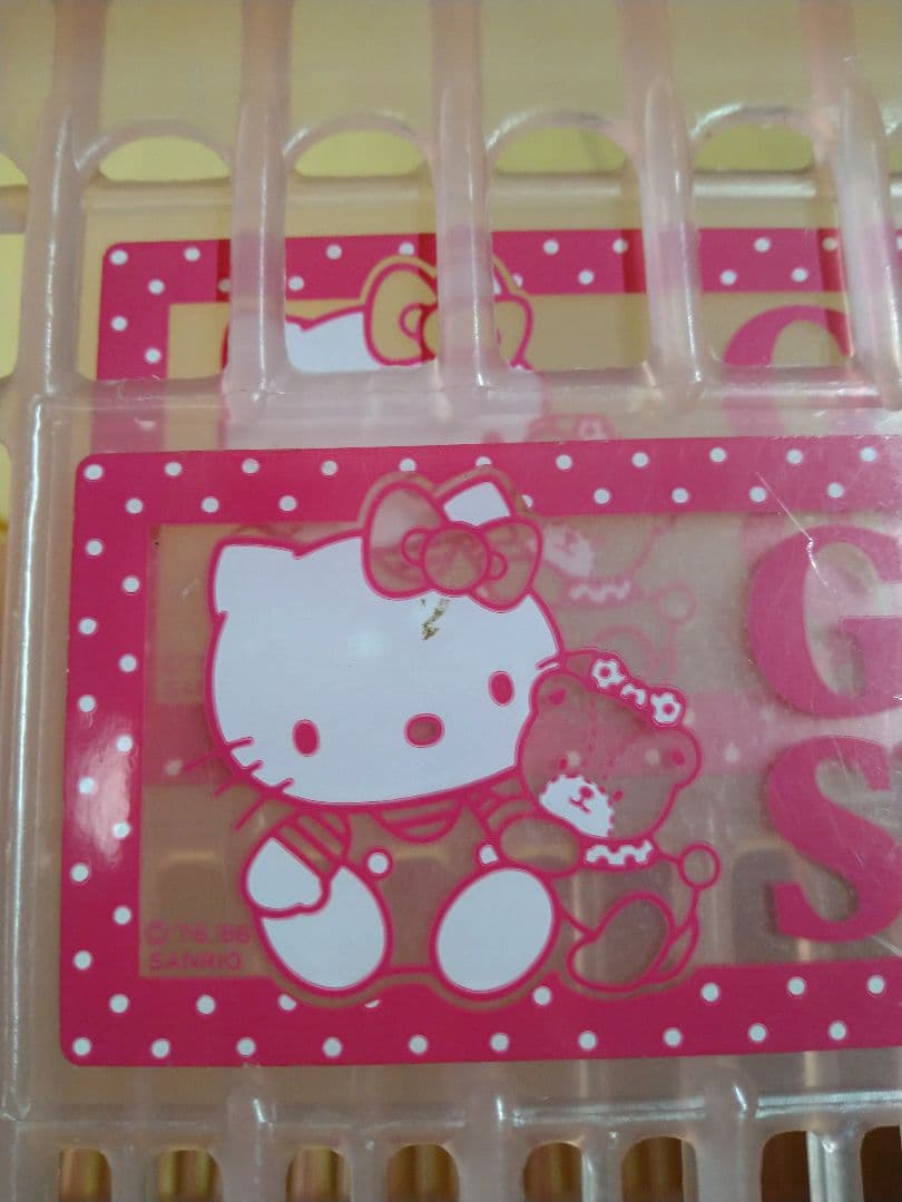 キティちゃん お買い物かご3個セット レア