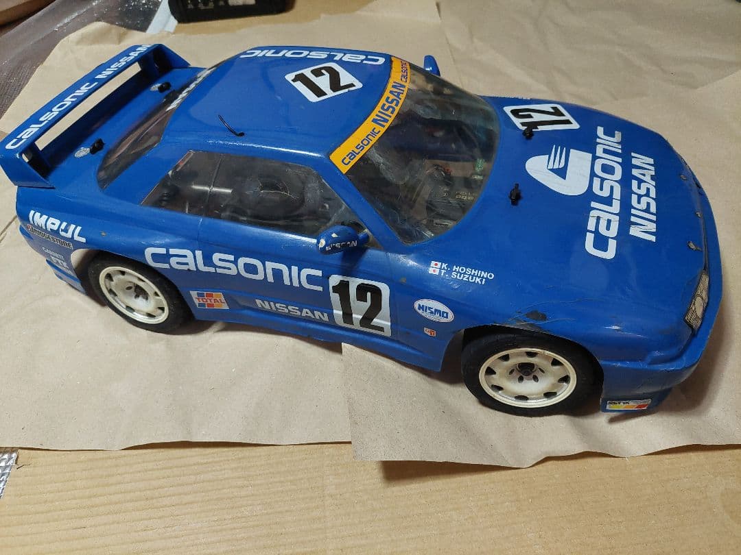 京商 calsonic スカイライン GTR エンジンカー