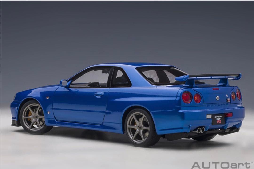 AUTOart 1/18日産 スカイラインGT-R （R34）Vスペック II