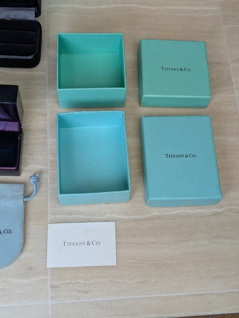 難あり　ティファニー　Tiffany & Co.　空箱　ボックス　セット