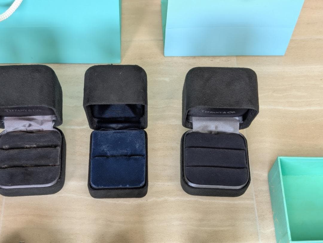 難あり　ティファニー　Tiffany & Co.　空箱　ボックス　セット