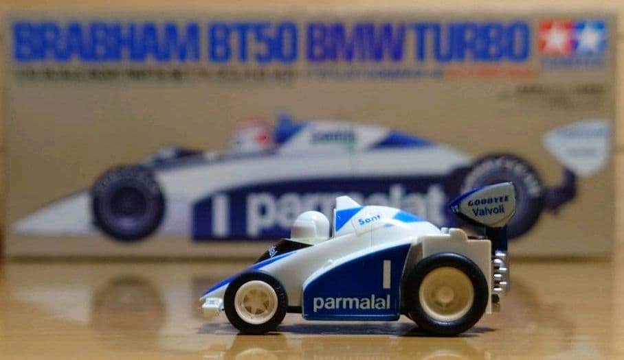 タカラF1チョロＱブラバム・BT50BMWターボ　中古品