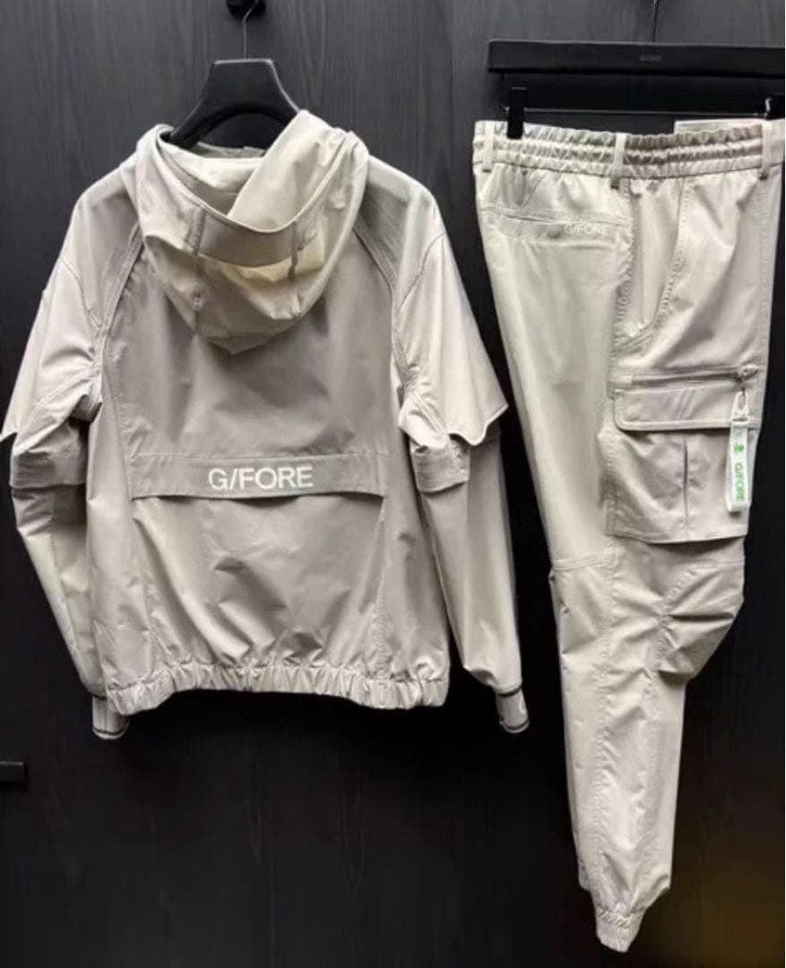 【即発送】ジーフォア ゴルフメンズ セットアップ ジャケット パンツ 2点セット