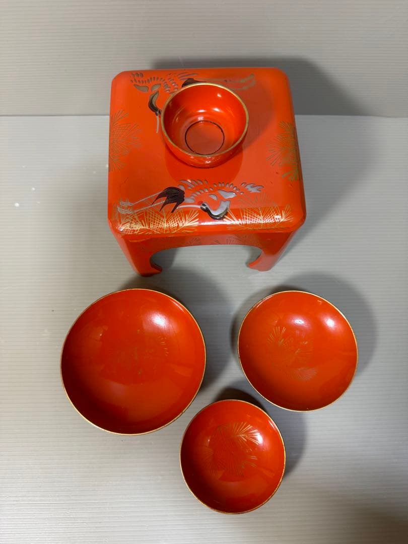 2279 輪島塗 輪島 屠蘇器 お屠蘇 酒器 木製