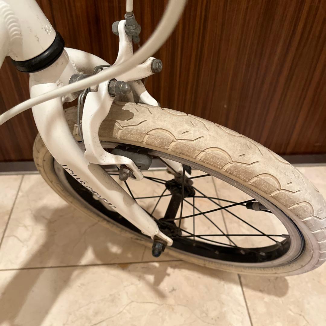 ルイガノキッズバイクホワイト16インチ ※湘南東部近辺でお取引き可能な方（土日）