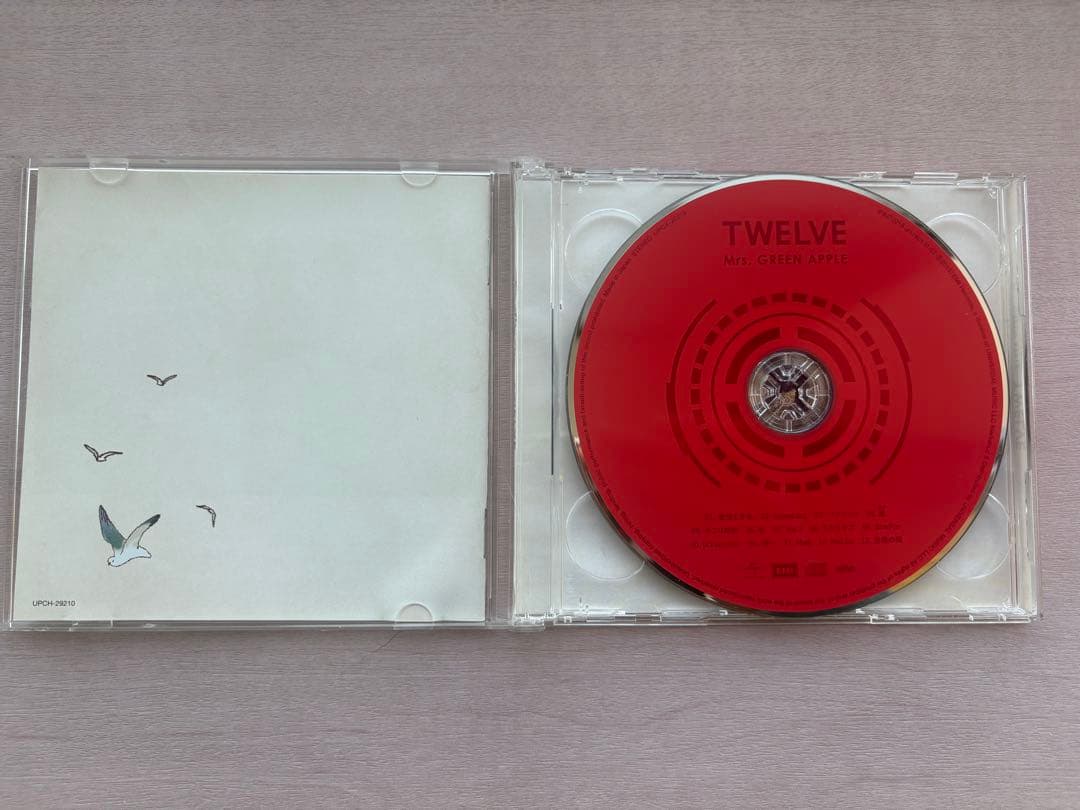 Mrs. GREEN APPLE TWELVE 初回限定盤　CD+DVD