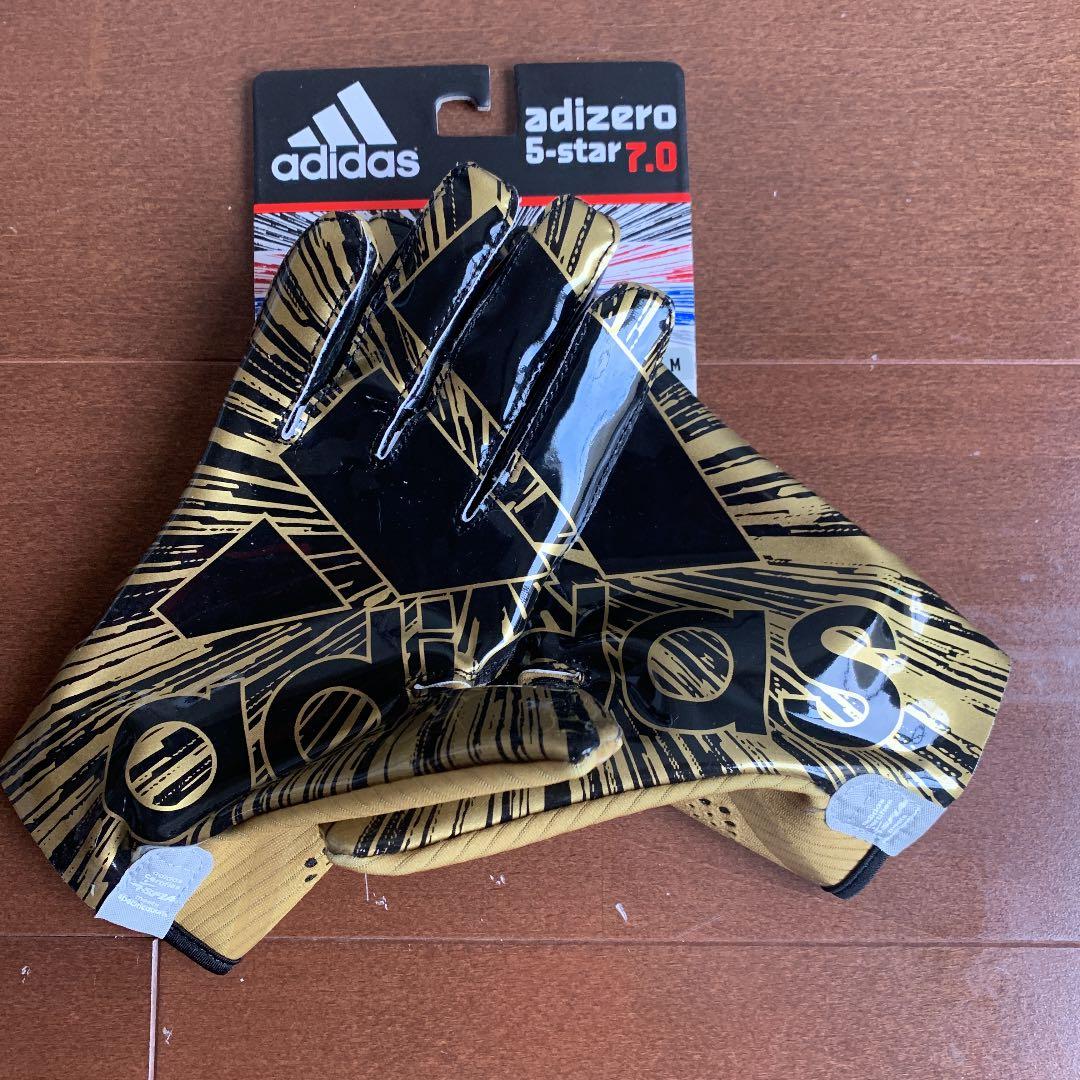 adidas“adizero 5 STAR 7.0”ゴールドメタリック Lサイズ