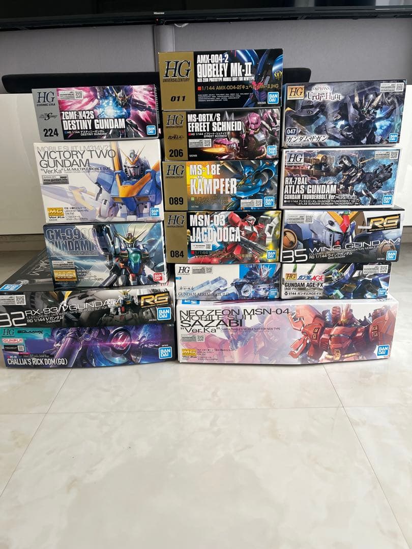MG Ver.ka 宇宙世紀　ガンプラまとめ売り fazz ver.ka