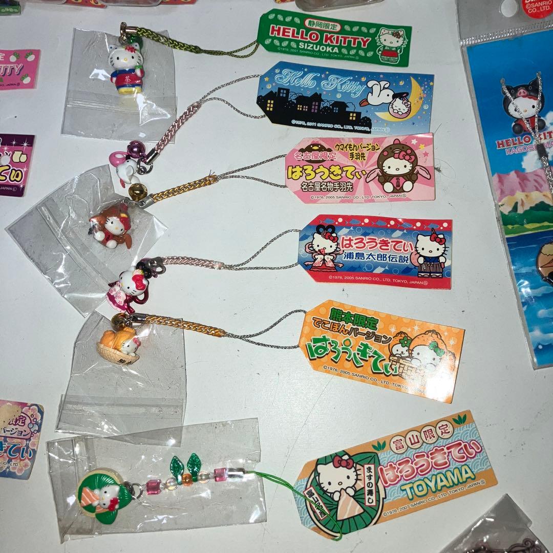 ハローキティ　根付けストラップ　ファスナーマスコット　キーホルダー　まとめ売り