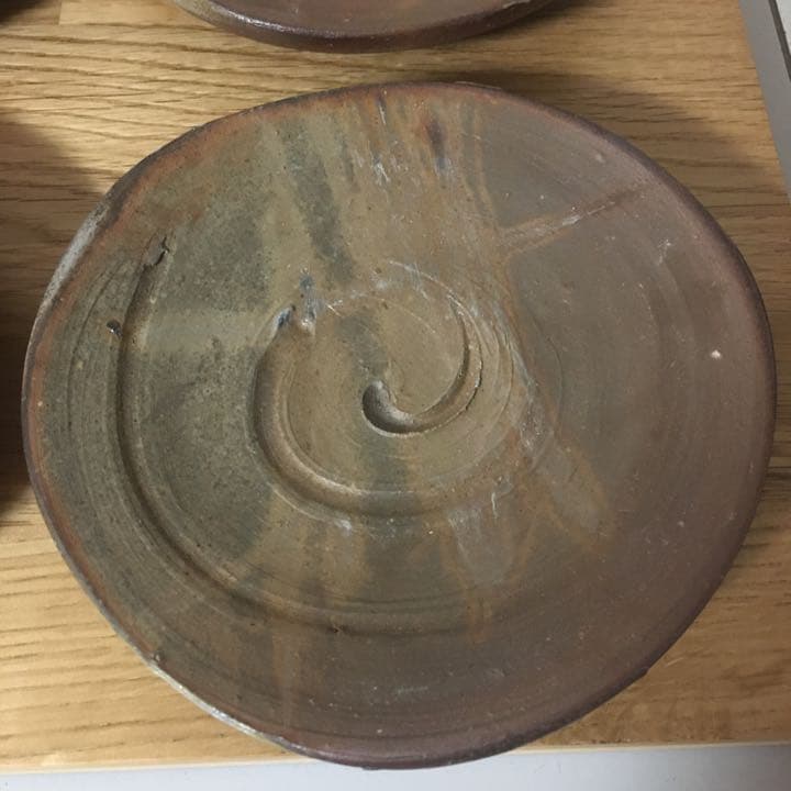 備前焼　銘々皿