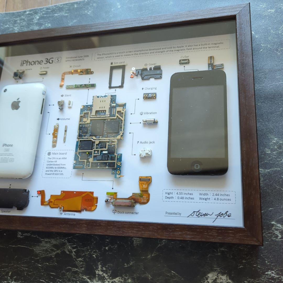 iPhone3GS 標本アート ホワイト