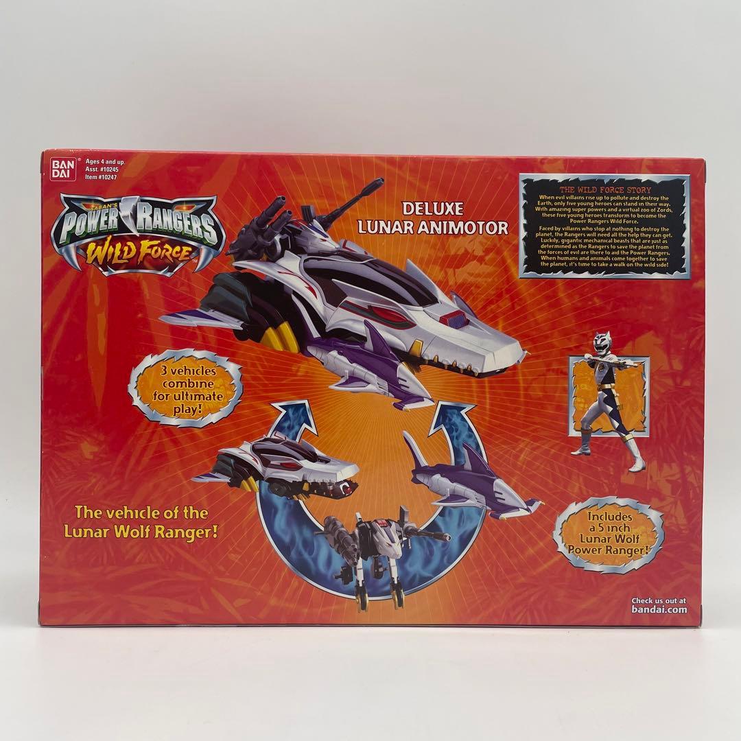 SF・ファンタジー・ホラー Power Rangers Wild Force Luner Animotor