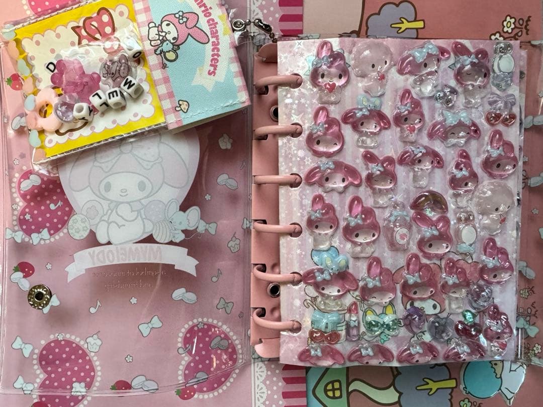 マイメロ シール帳 ボンボンドロップシール 完成品