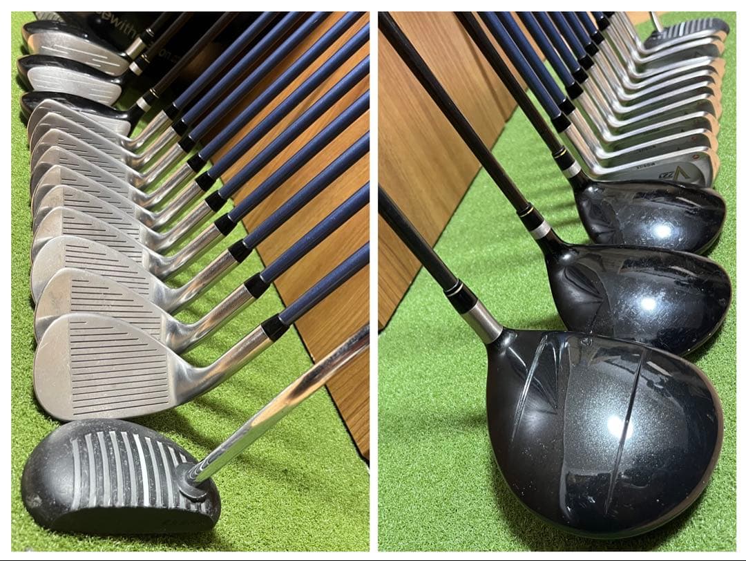 【TaylorMade】ゴルフクラブ14本 フルセット メンズ キャディバッグ付