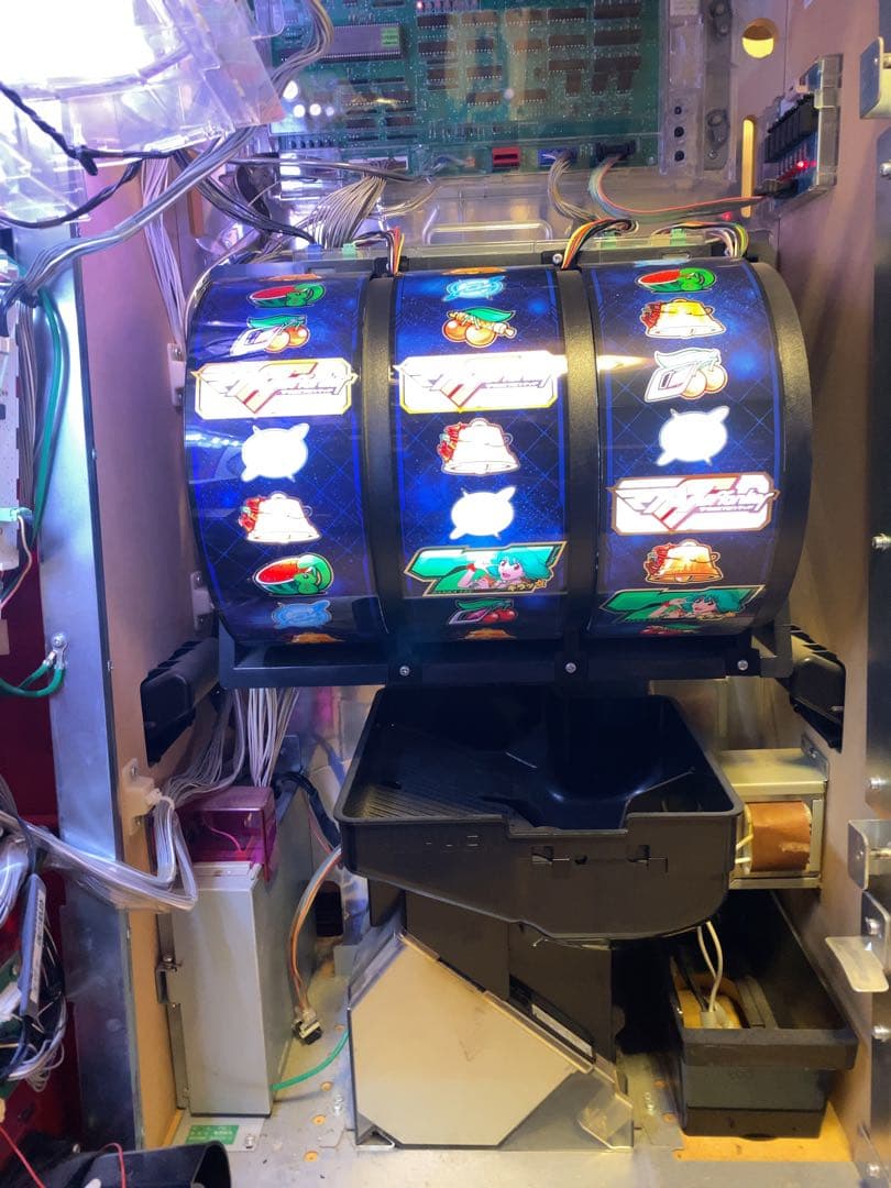 パチスロ 実機 マクロスF フロンティア はじまりの歌、銀河に響け！ 送料無料