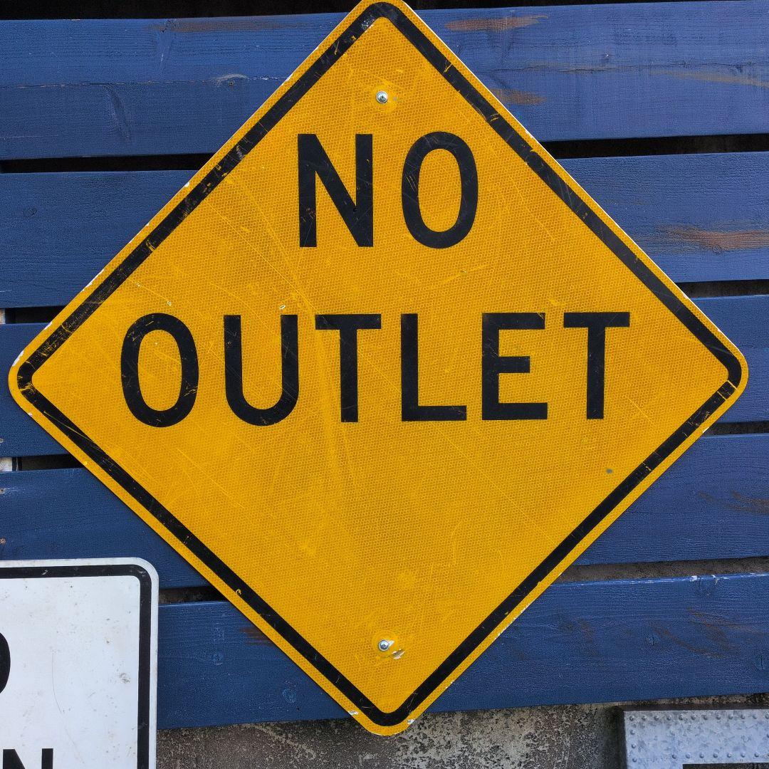 アメリカ　ロードサイン