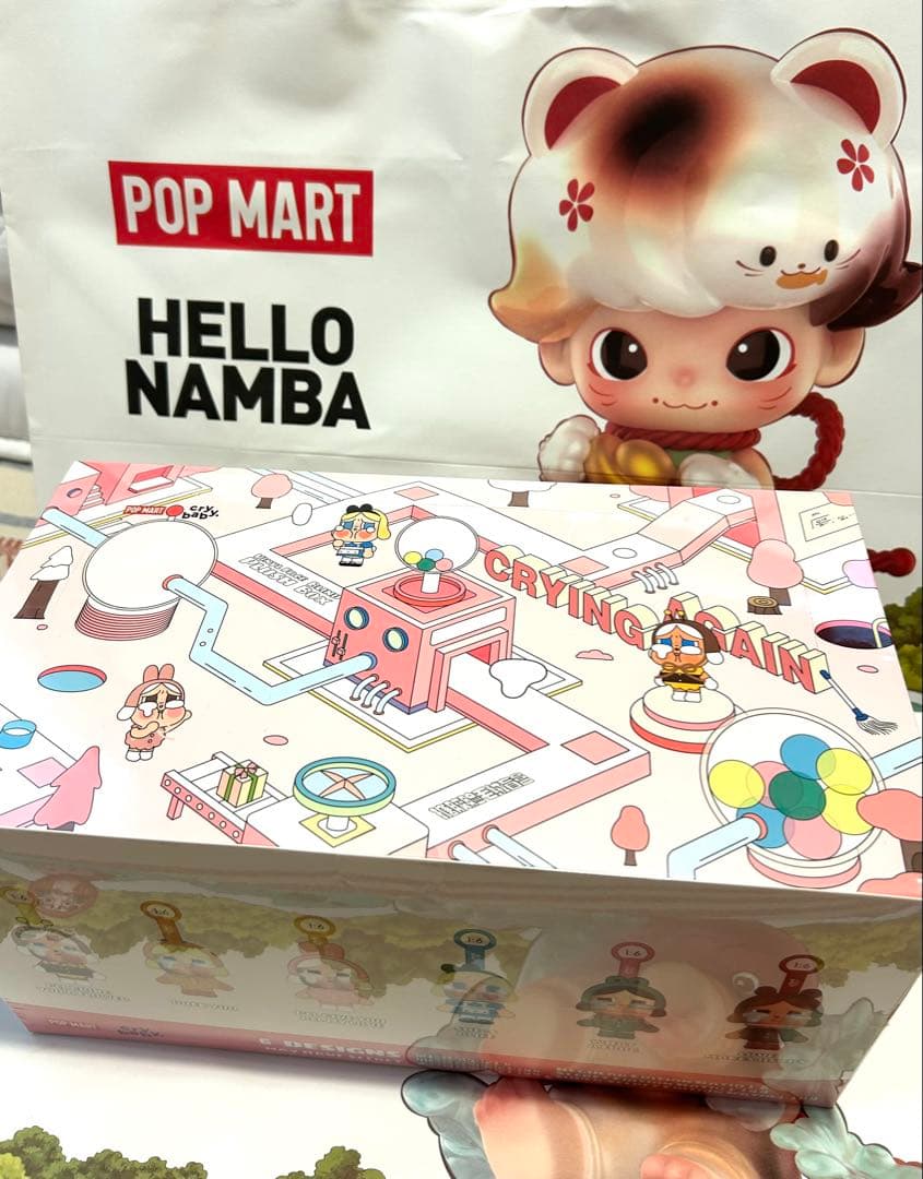 【正規品】POPMART CRYBABY crying again アソート