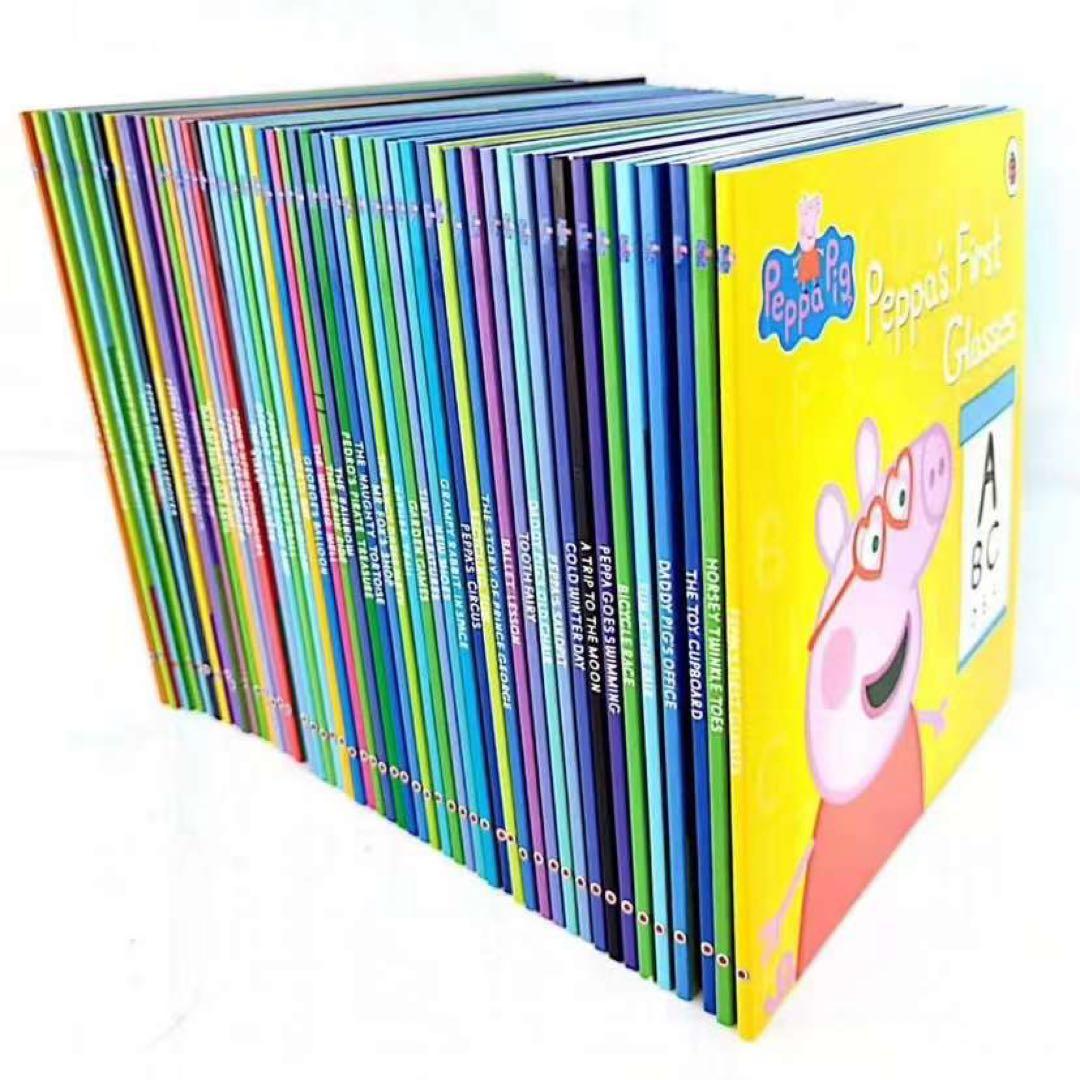 PeppaPig 黄箱　青箱　2点お得セット　ペッパピッグ　音源おまけ付 洋書