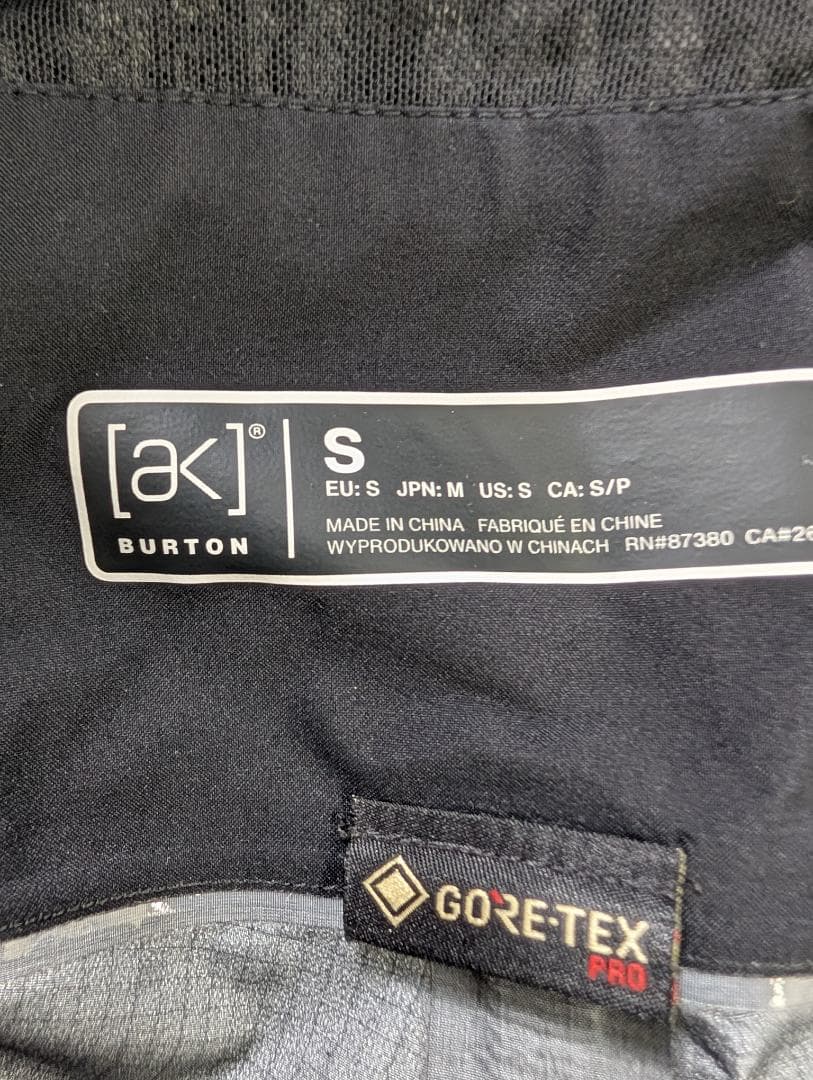 Burton（バートン）AK GORE-TEX スノーボードビブパンツ
