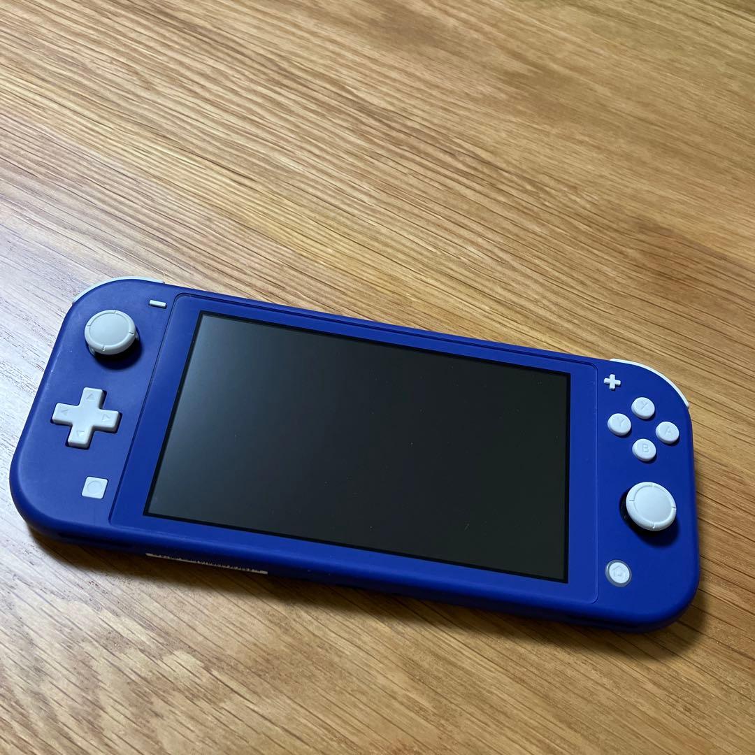 未使用に近い　ケース　Nintendo Switch Liteブルー　箱付き