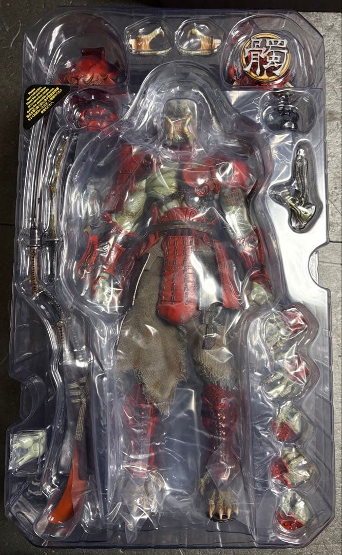 ホットトイズ 1/6 赤鬼サムライ プレデター ボーナス付き 開封品