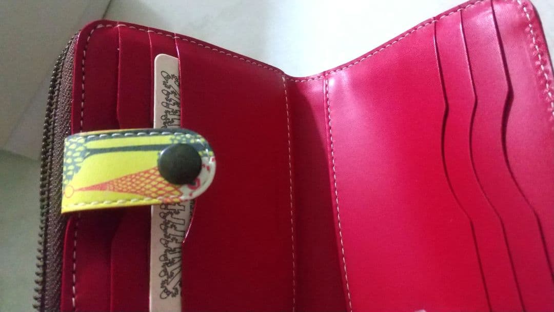 ムーミンデザイン 牛革財布