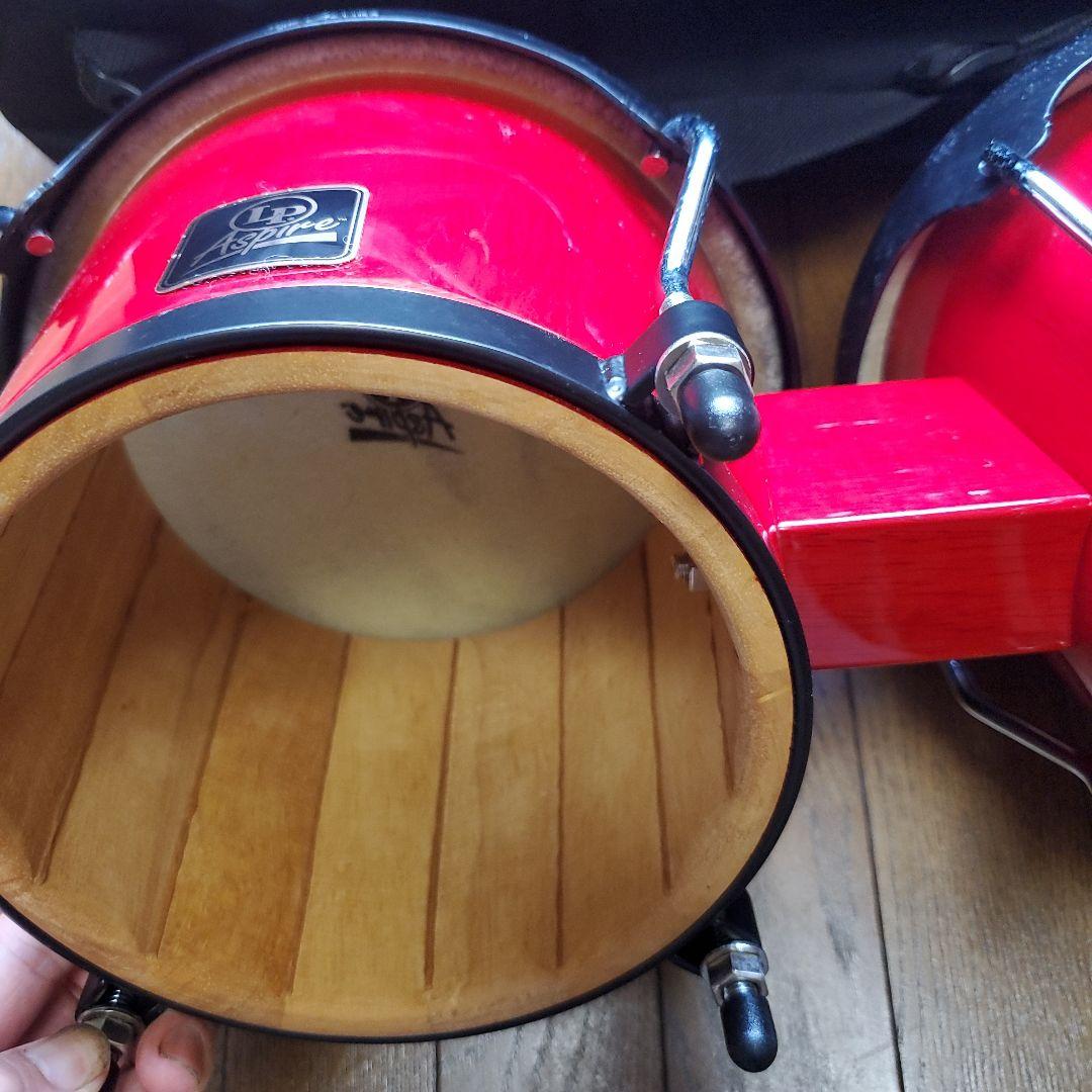 LP Aspire　Wood Bongo　ウッド　ボンゴ　キャリングバッグ付き