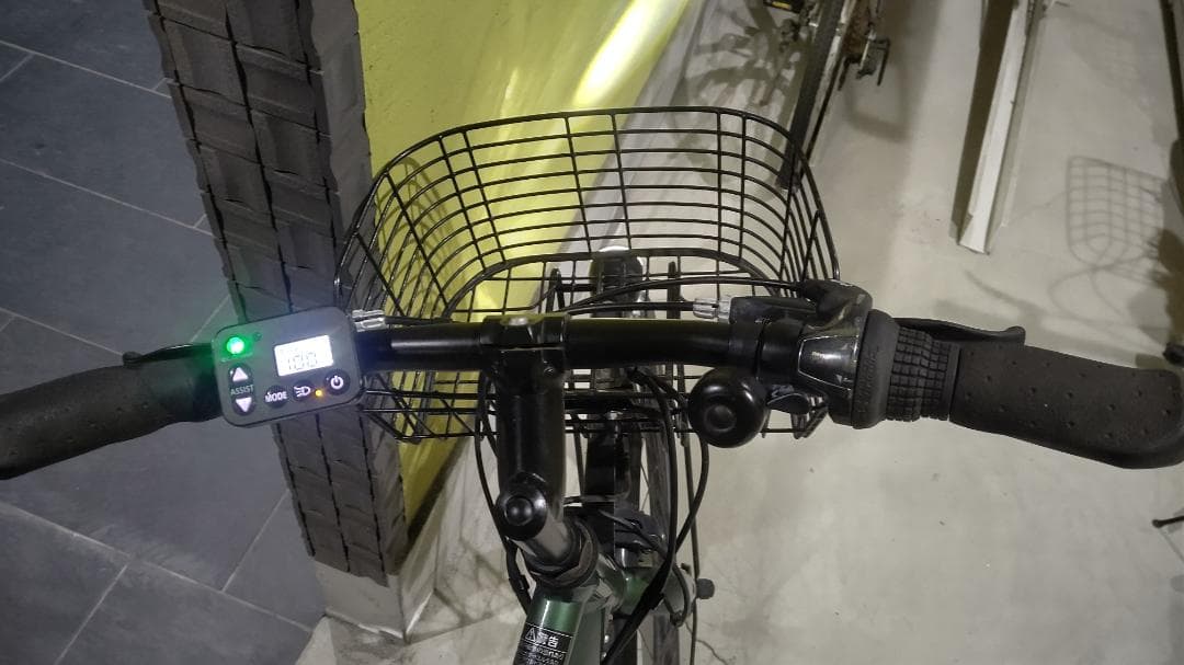 パナソニック 電動スポーツバイク VELO-STAR 外装7段変速 グリーン