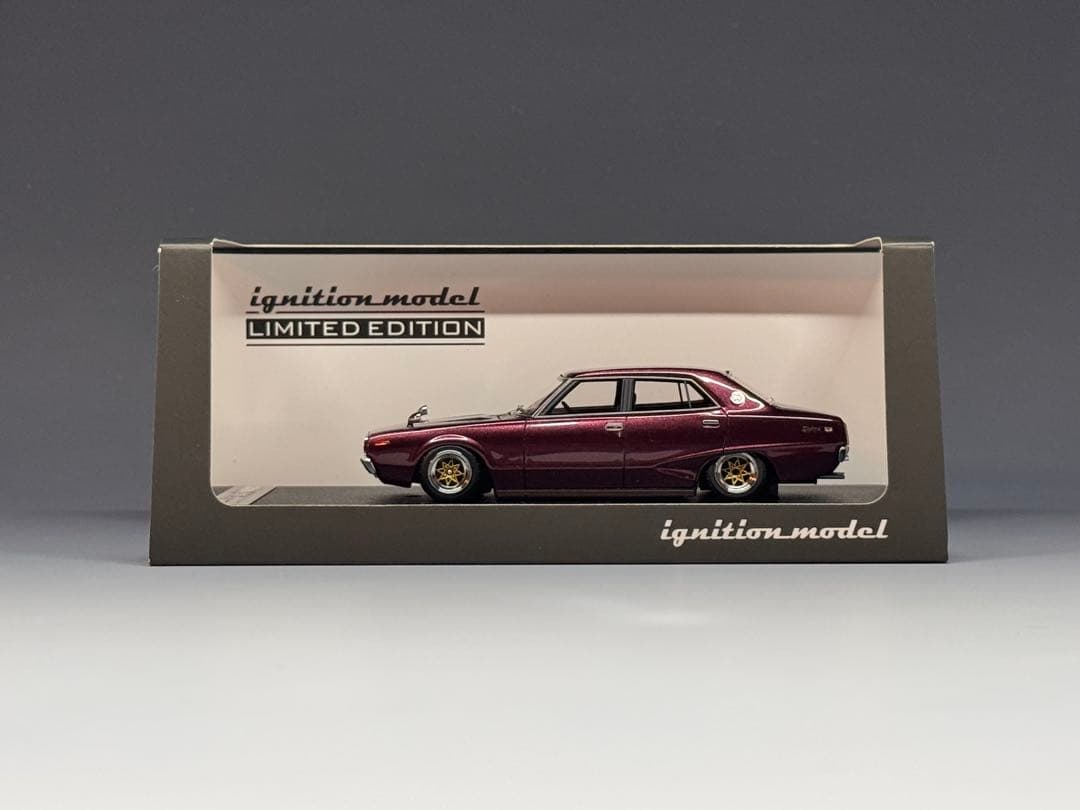 IG 1/43 日産 スカイライン 2000 GT-X パープル 0387