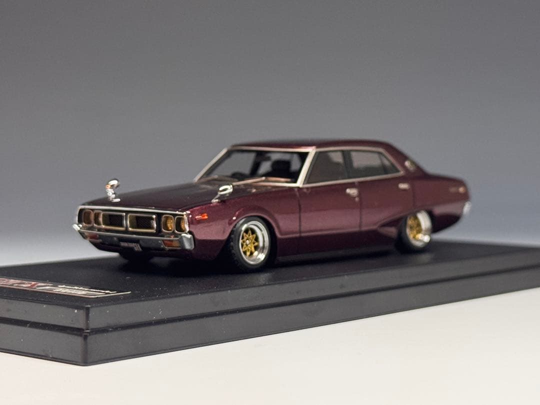 IG 1/43 日産 スカイライン 2000 GT-X パープル 0387