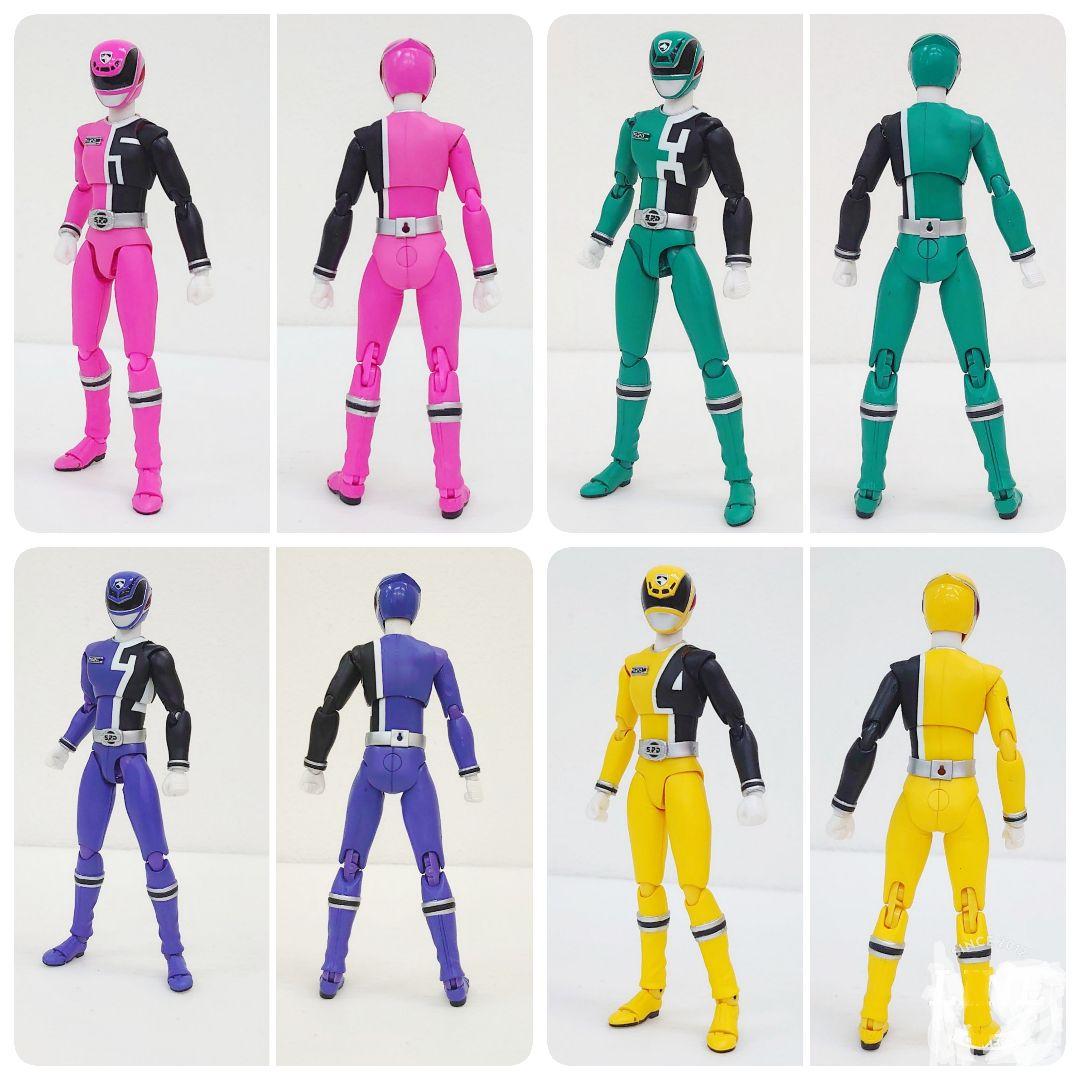 S.H.Figuarts フィギュアーツ 特捜戦隊デカレンジャー 5体セット