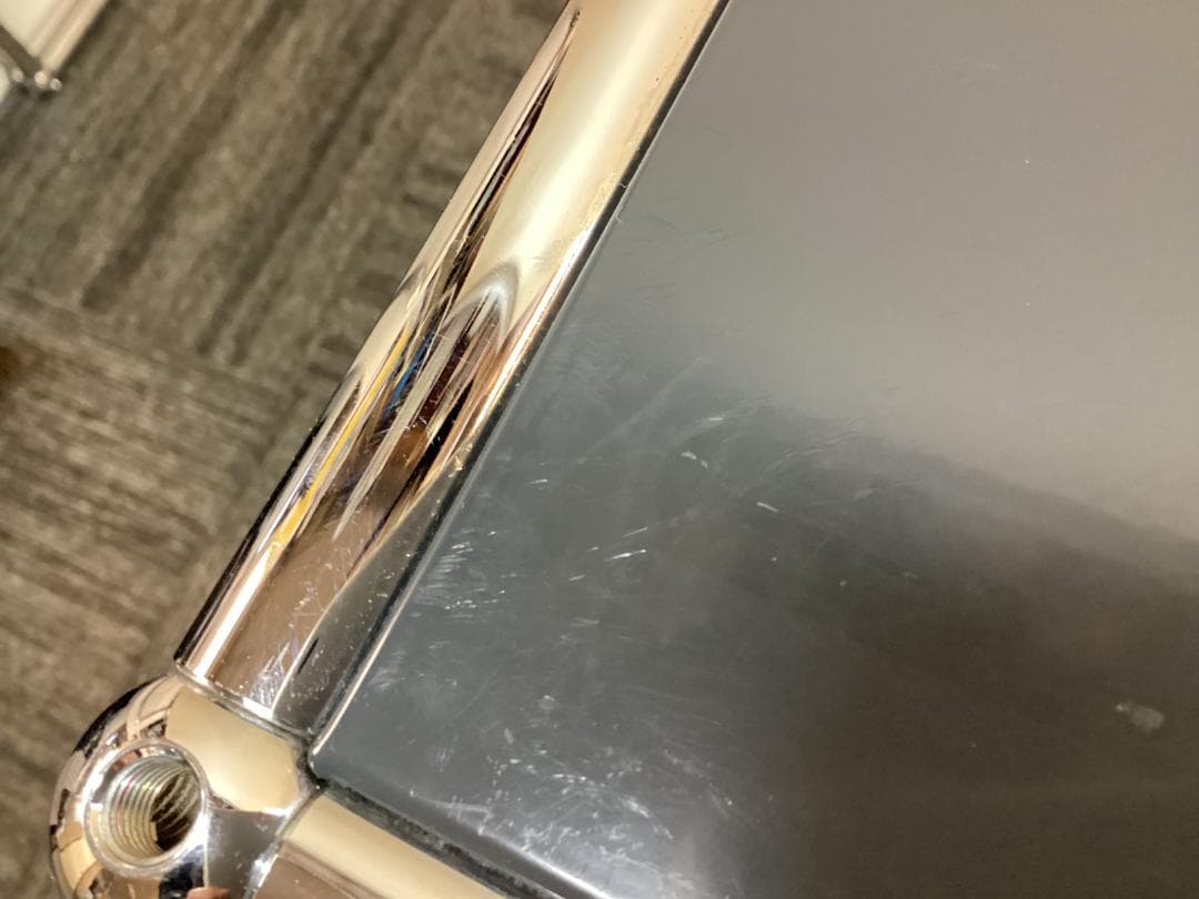 鍵付き　USMハラー　ロールボーイ　２段　デスクワゴン　アントラサイト　C