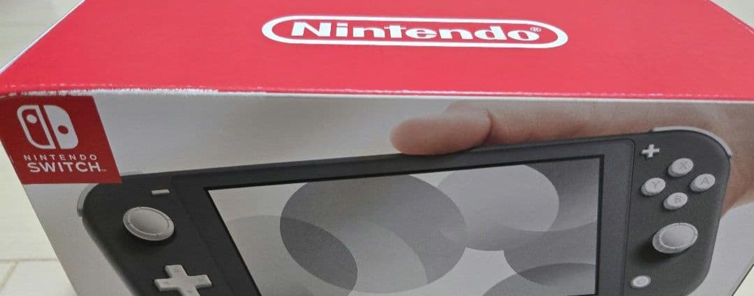 Nintendo Switch Lite グレー 本体　訳あり