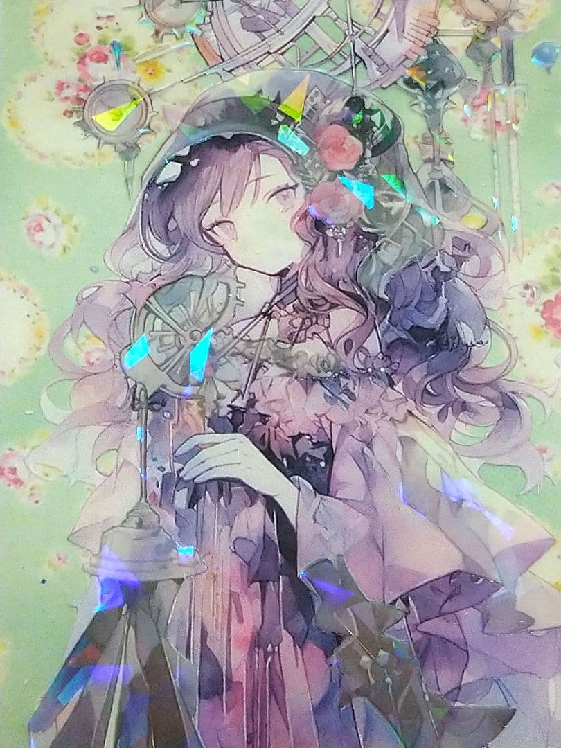 廃盤品✩J846＃机械木偶(贝壳光)十五行詩切り売り海外人物女の子AIマステ