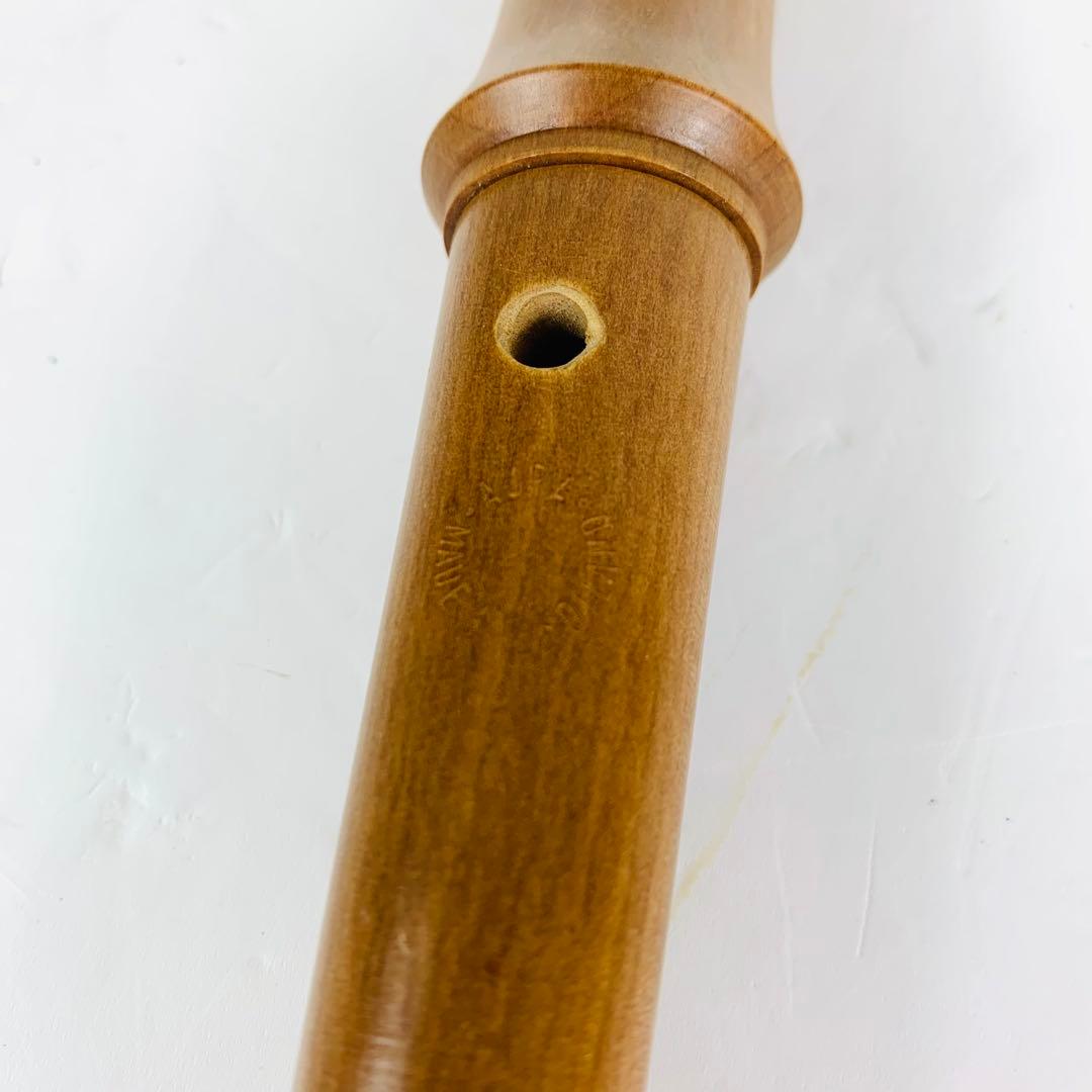 美品 AURA 木製ソプラノリコーダー オランダ製 アウラ BLOKFLUIT