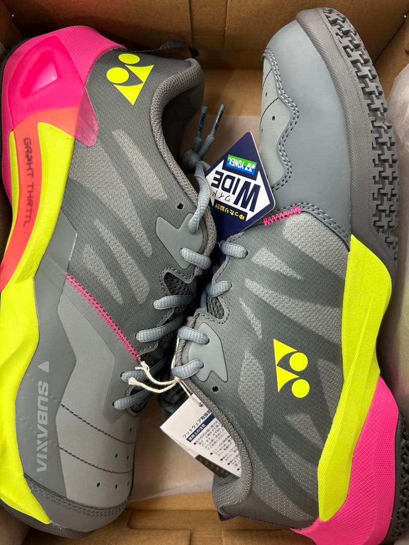 24.0cm サブアクシアワイド　新品未使用　YONEX　バドミントンシューズ