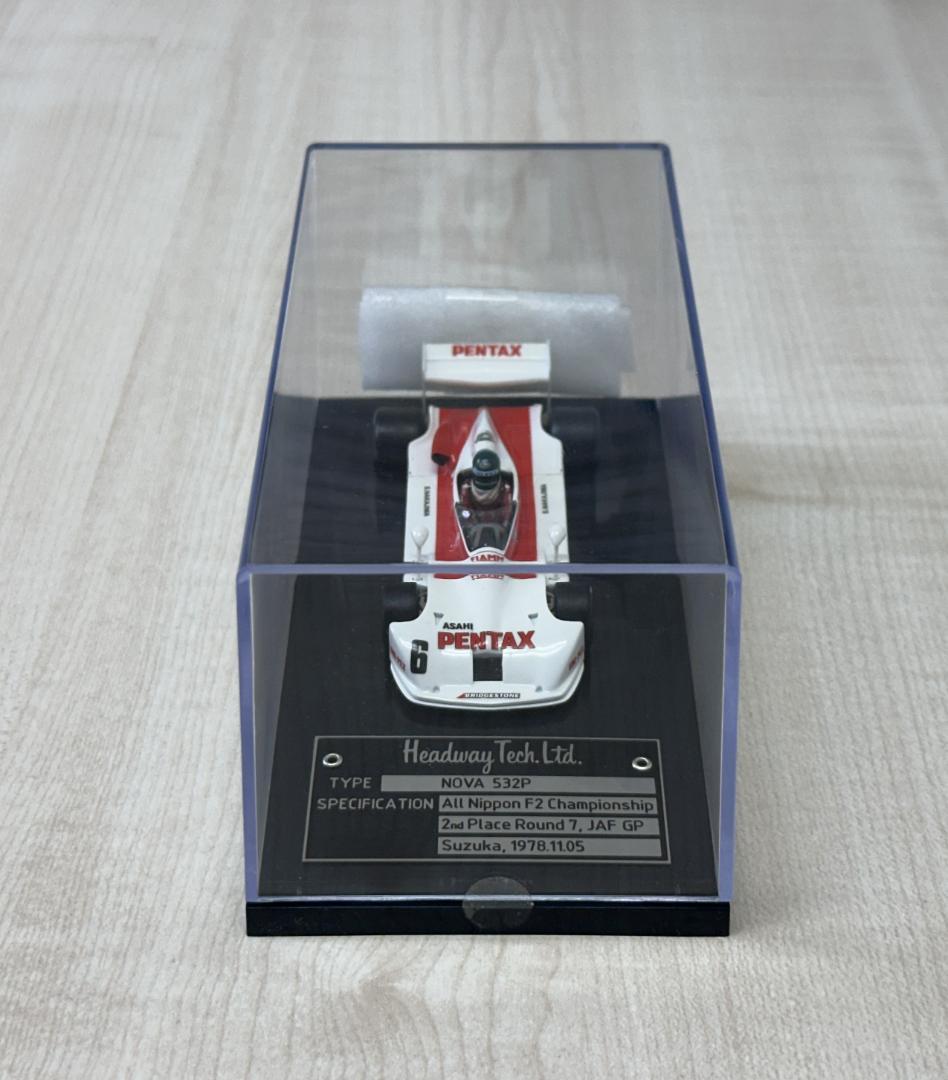 新品1/43 Headway Tech.Ltd NOVA 532P 中嶋悟 F2
